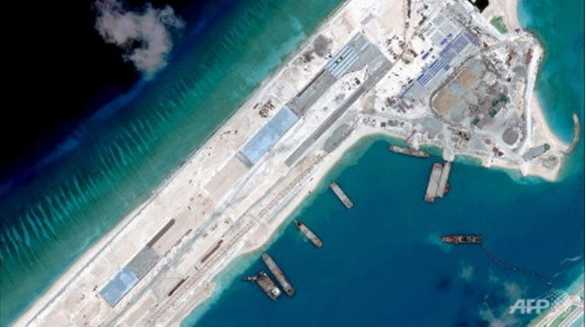 dao nhan tao cua tq o bien dong